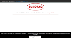 Desktop Screenshot of eurofac.fr