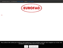 Tablet Screenshot of eurofac.fr